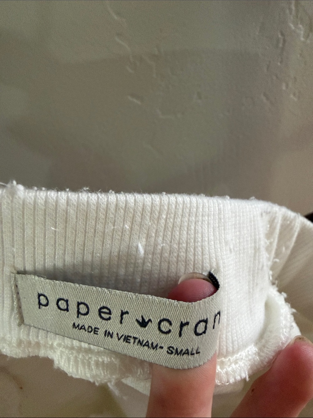 Paper Crane White Textured Circle Skirt - Picture 2 of 4